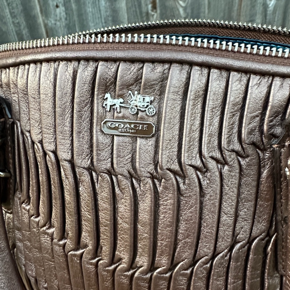 Coach Madison Small Bag EUC - Picture 9 of 12